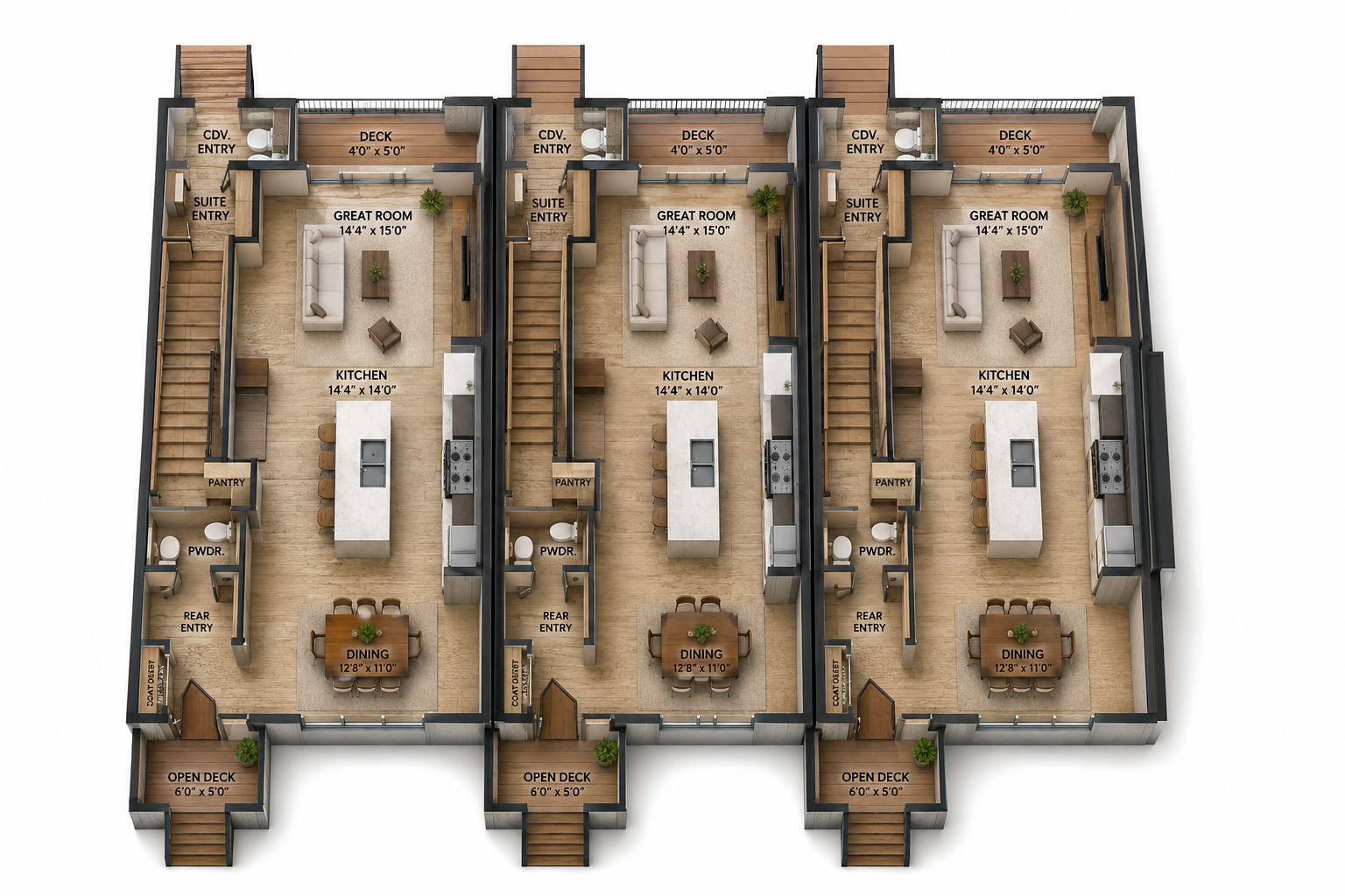 24 units townhouse realtor Peter Chen