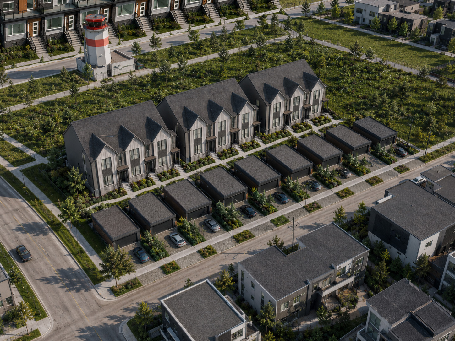 Front-elevation 24 units townhouse realtor Peter Chen