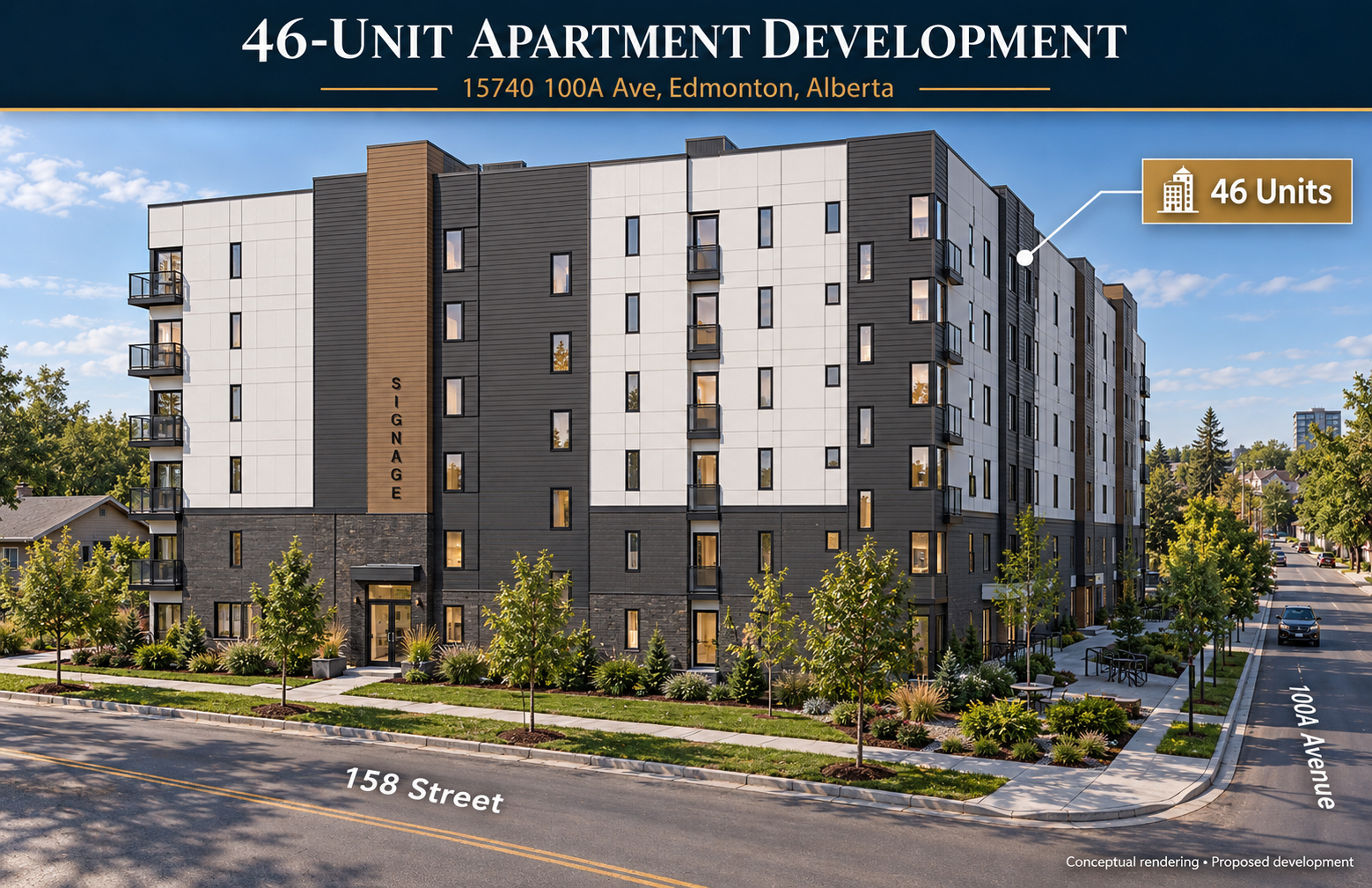 46-unit-corner-apartment-in-Edmonton from Peter Chen