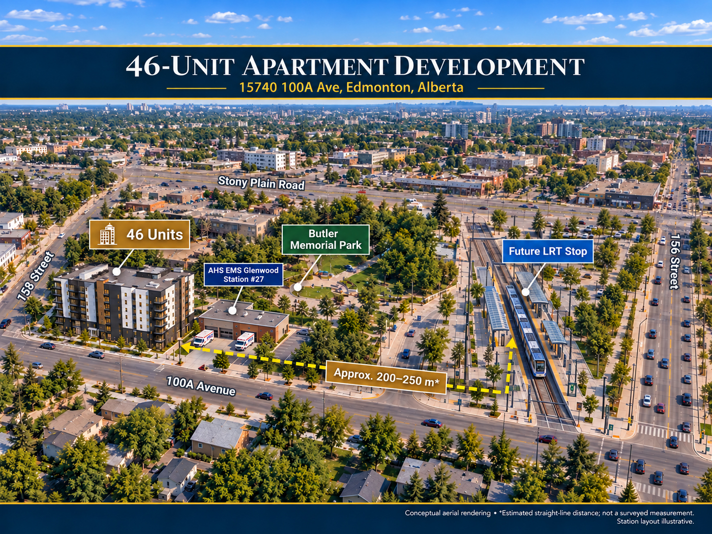 Edmonton Overview-with-Transit-and-Park_46-unit_Peter Chen